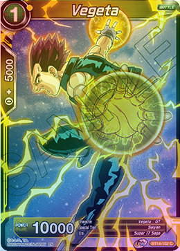 Vegeta - BT14-102 - Common (FOIL) available at 401 Games Canada