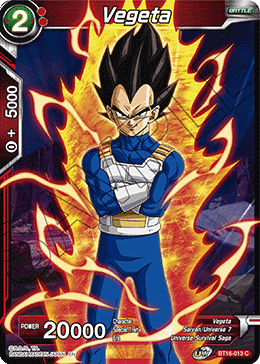 Vegeta - BT16-013 - Common (Foil) available at 401 Games Canada