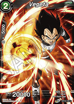 Vegeta - BT16-106 - Common (Foil) available at 401 Games Canada