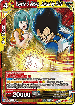 Vegeta & Bulma, Joined by Fate - BT10-146 - Rare (FOIL) (Reprint) available at 401 Games Canada