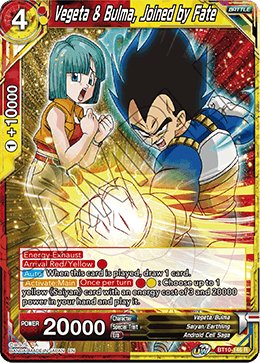 Vegeta & Bulma, Joined by Fate - BT10-146 - Rare available at 401 Games Canada