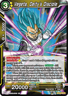 Vegeta, Deity's Disciple - BT12-092 - Rare available at 401 Games Canada