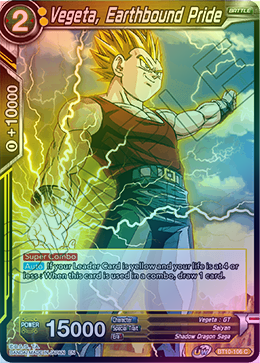 Vegeta, Earthbound Pride - BT10-106 - Common (FOIL) available at 401 Games Canada