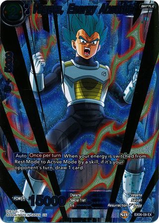 Vegeta, Energy Absorber - EX06-09 - Expansion Rare (Foil) available at 401 Games Canada