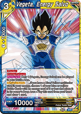 Vegeta, Energy Salvo - BT8-107 - Rare available at 401 Games Canada