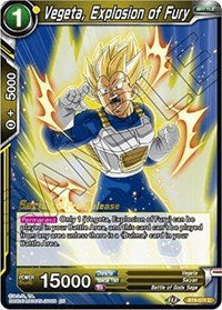 Vegeta, Explosion of Fury - BT8-071 - Promo (Series 8 Pre-Release) available at 401 Games Canada