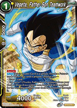 Vegeta, Father-Son Teamwork - BT16-079 - Common (Foil) available at 401 Games Canada