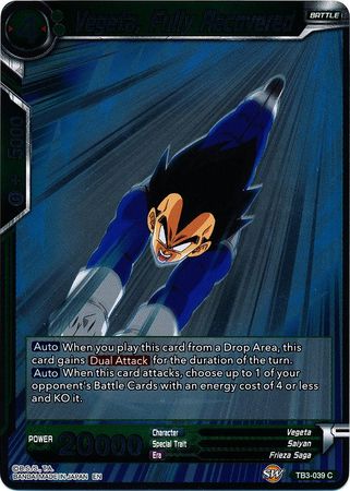 Vegeta, Fully Recovered (FOIL) available at 401 Games Canada