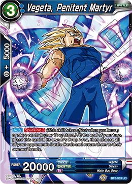 Vegeta, Penitent Martyr - BT6-033 - Uncommon (FOIL) available at 401 Games Canada