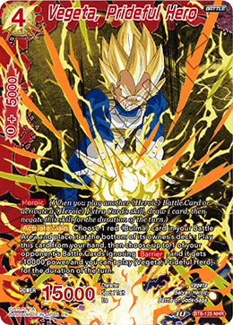 Vegeta, Prideful Hero - BT8-125 - Noble Hero Rare available at 401 Games Canada