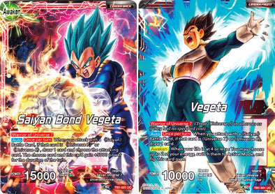 Vegeta // Saiyan Bond Vegeta - TB1-001 - Uncommon available at 401 Games Canada