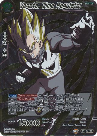 Vegeta, Time Regulator - P-142 - Promo (Alternate Art) (Foil) available at 401 Games Canada