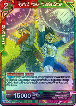 Vegeta & Trunks, No Holds Barred - BT10-144 - Rare (FOIL) available at 401 Games Canada