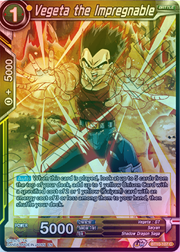 Vegeta the Impregnable - BT10-107 - Common (FOIL) available at 401 Games Canada