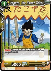 Vegeta, the Sweet-Talker - BT8-072 - Promo (Series 8 Pre-Release) available at 401 Games Canada