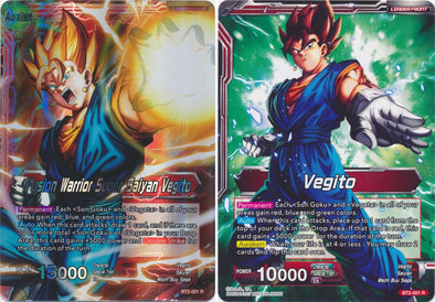 Vegito // Fusion Warrior Super Saiyan Vegito - BT2-001 - Rare available at 401 Games Canada