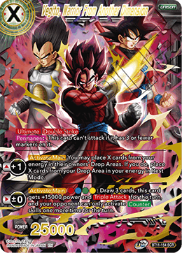 Vegito, Warrior From Another Dimension - BT11-154 - Secret Rare (Reprint) available at 401 Games Canada