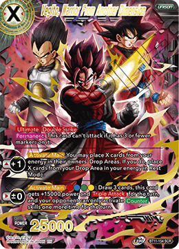 Vegito, Warrior From Another Dimension - BT11-154 - Secret Rare available at 401 Games Canada