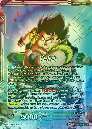 Veku - BT19-067 - Uncommon (Foil) available at 401 Games Canada