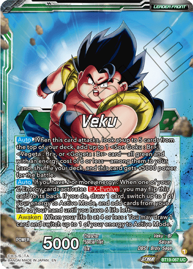 Veku - BT19-067 - Uncommon available at 401 Games Canada