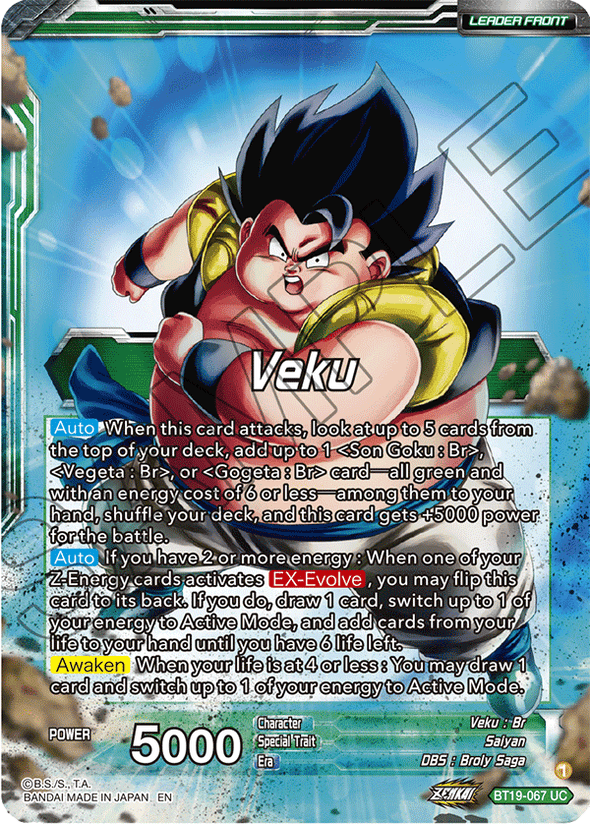 Veku - BT19-067 - Uncommon available at 401 Games Canada