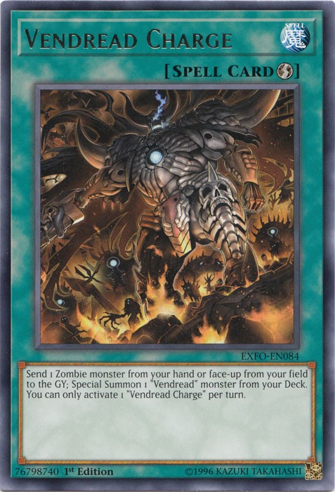 Vendread Charge - EXFO-EN084 - Rare - 1st Edition available at 401 Games Canada