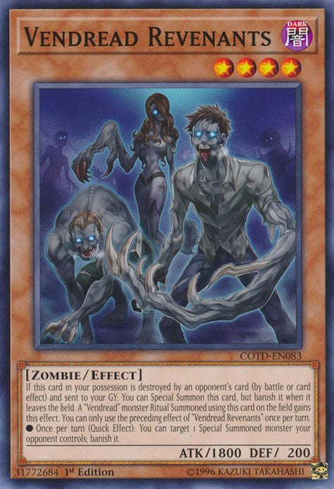 Vendread Revenants - COTD-EN083 - Common - 1st Edition available at 401 Games Canada