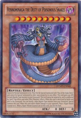 Vennominaga the Deity of Poisonous Snakes - RYMP-EN068 - Rare - Unlimited available at 401 Games Canada