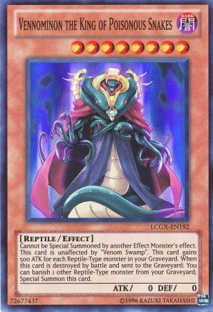 Vennominon the King of Poisonous Snakes - LCGX-EN192 - Super Rare - Unlimited available at 401 Games Canada