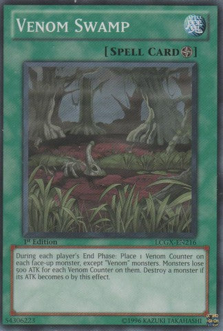 Venom Swamp - LCGX-EN216 - Common - 1st Edition available at 401 Games Canada