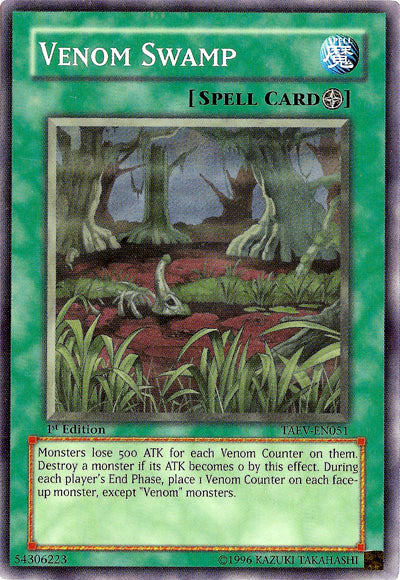 Venom Swamp - TAEV-EN051 - Common - 1st Edition available at 401 Games Canada