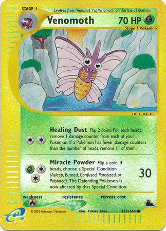 Venomoth - 111/144 - Common - Reverse Holo available at 401 Games Canada