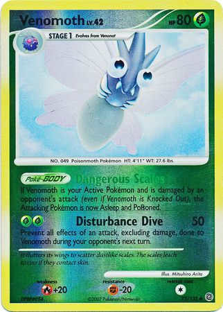 Venomoth - 73/132 - Uncommon - Reverse Holo available at 401 Games Canada