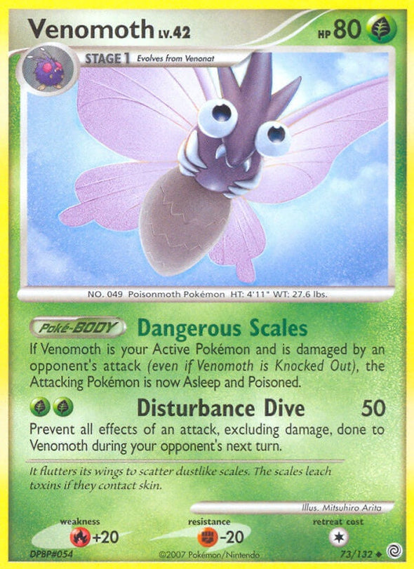 Venomoth - 73/132 - Uncommon available at 401 Games Canada