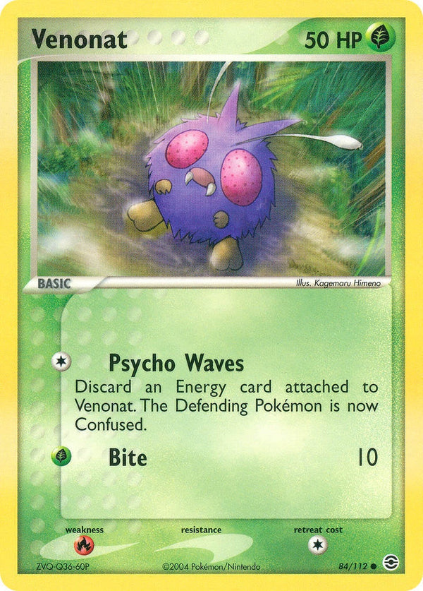 Venonat - 84/112 - Common available at 401 Games Canada