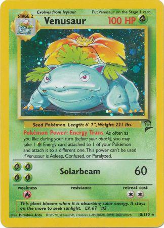 Venusaur - 18/130 - Holo available at 401 Games Canada