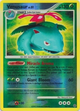 Venusaur - 20/132 - Holo Rare - Reverse Holo available at 401 Games Canada