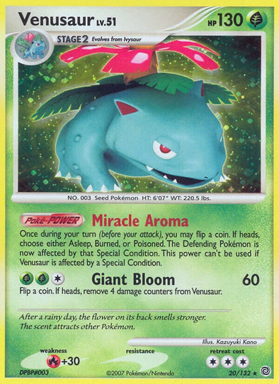 Venusaur - 20/132 - Holo Rare available at 401 Games Canada