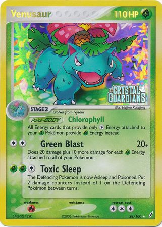 Venusaur - 28/100 - Rare - Reverse Holo available at 401 Games Canada