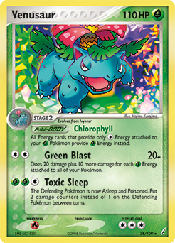 Venusaur - 28/100 - Rare available at 401 Games Canada