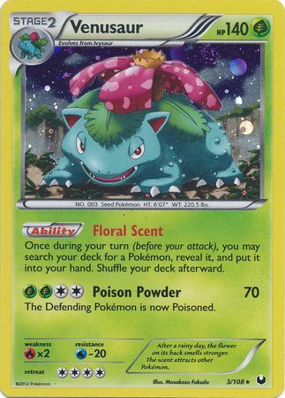 Venusaur - 3/108 - Alternate Holo - Promo available at 401 Games Canada