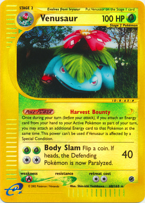 Venusaur - 68/165 - Rare - Reverse Holo available at 401 Games Canada