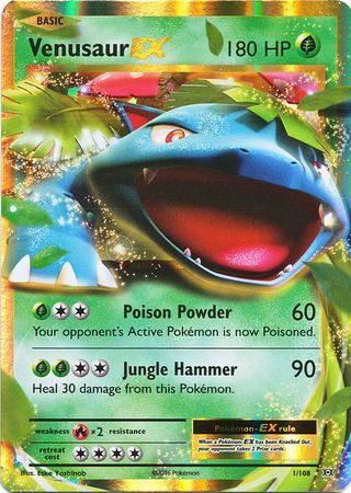 Venusaur EX - 1/108 - Ultra Rare available at 401 Games Canada