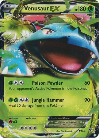 Venusaur EX - 1/146 - Ultra Rare available at 401 Games Canada