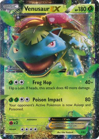 Venusaur EX - 1/83 - Ultra Rare available at 401 Games Canada