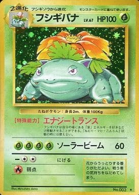 Venusaur (Japanese) - 003 - Holo Rare