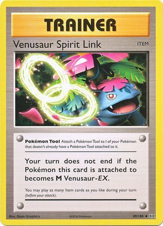 Venusaur Spirit Link - 89/108 - Uncommon available at 401 Games Canada