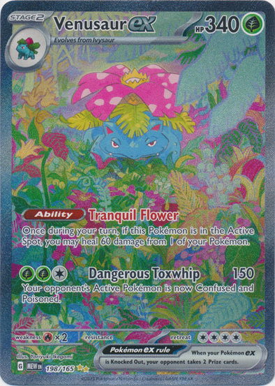 Venusaur ex - 198/165 - Special Illustration Rare available at 401 Games Canada