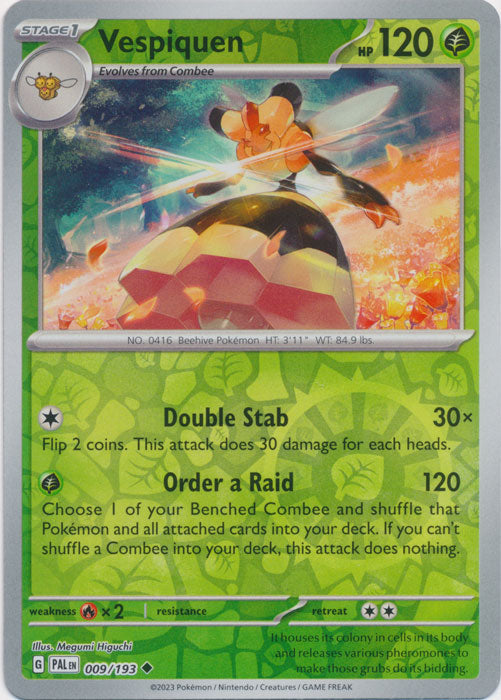 Vespiquen - 009/193 - Uncommon - Reverse Holo available at 401 Games Canada