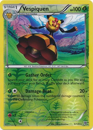 Vespiquen - 5/135 - Rare - Reverse Holo available at 401 Games Canada